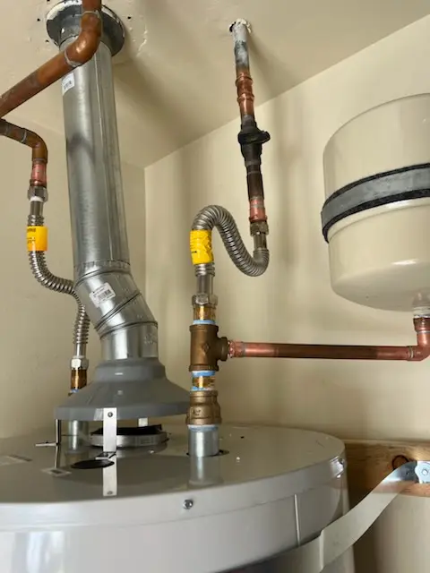 Water heater installation and plumbing repair in Fairway
